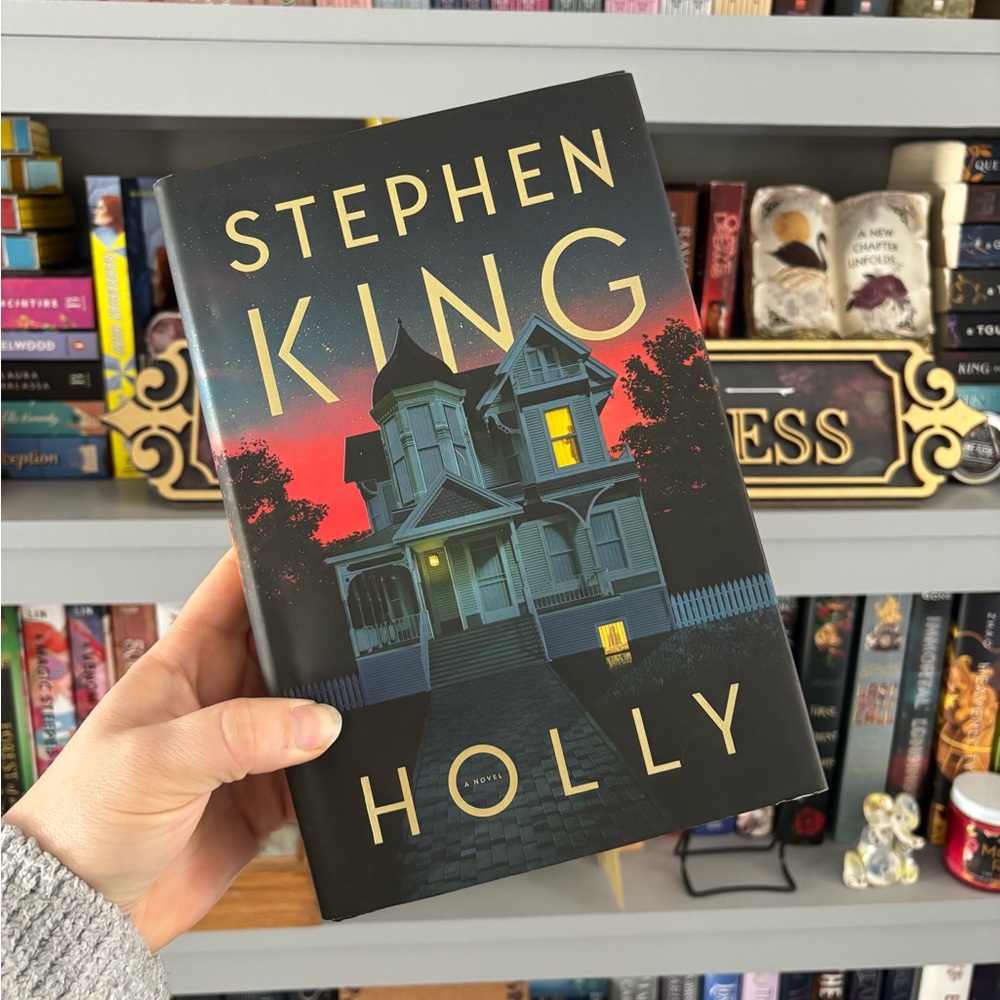 Stephen King 'Holly' Hardcover Book